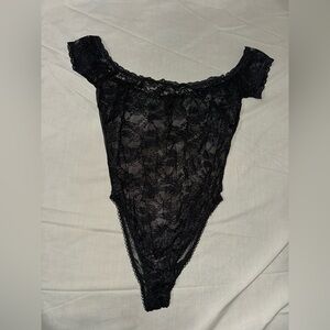 Victoria’s Secret Lace Off-Shoulder Bodysuit